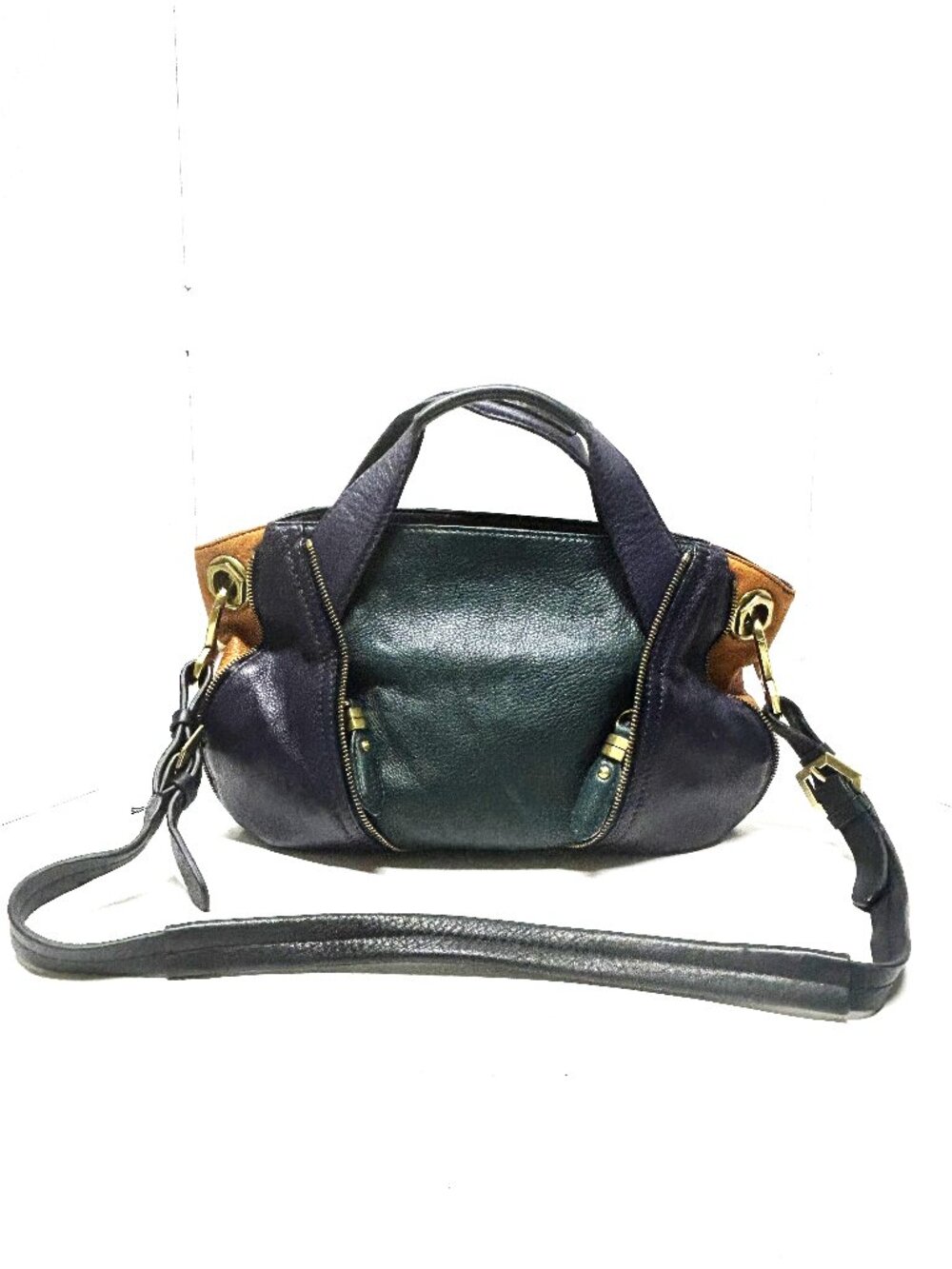 orYany colorblock 80s muted style shoulderbag